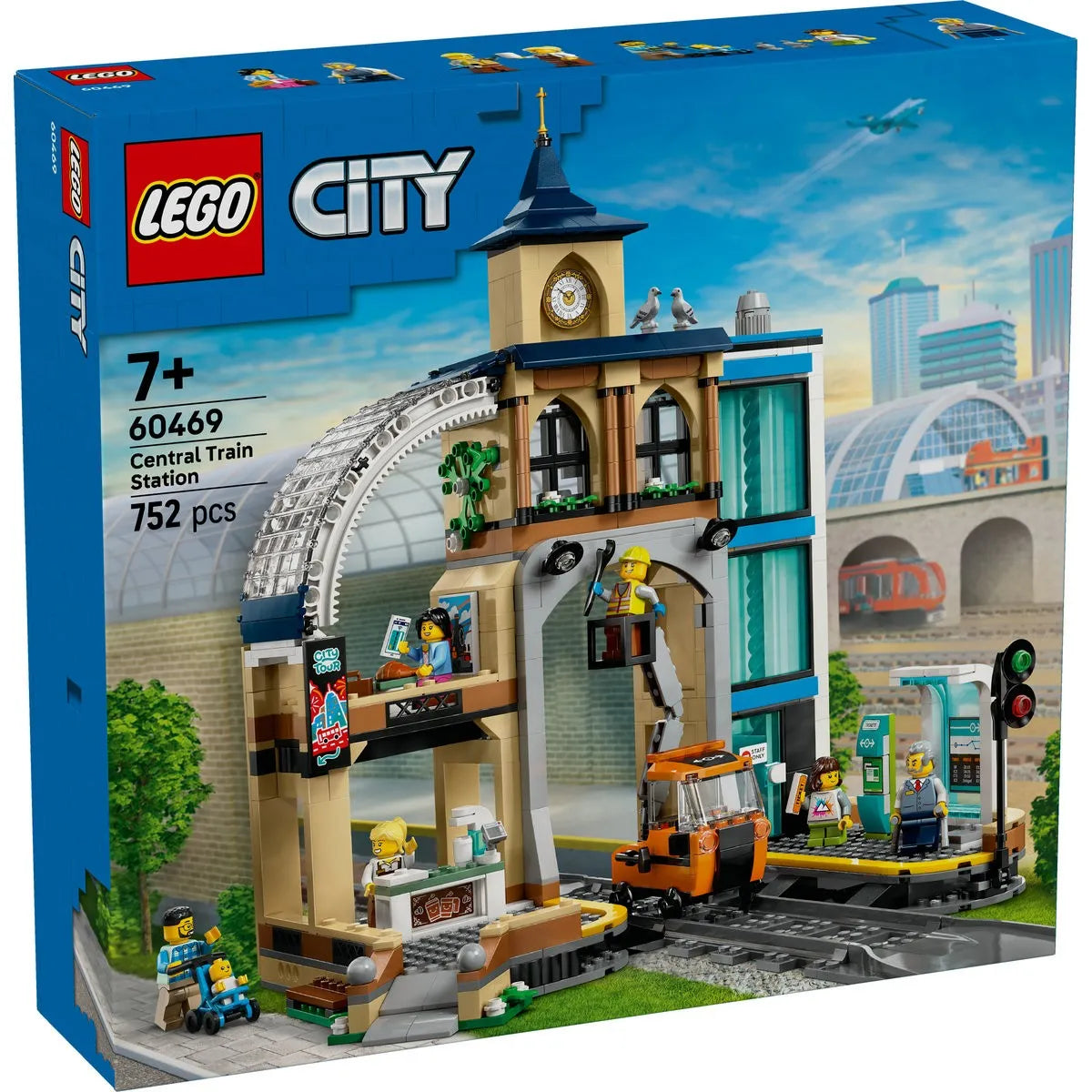 【9453 Lego city gara centrala 60469 – Wisdom Store