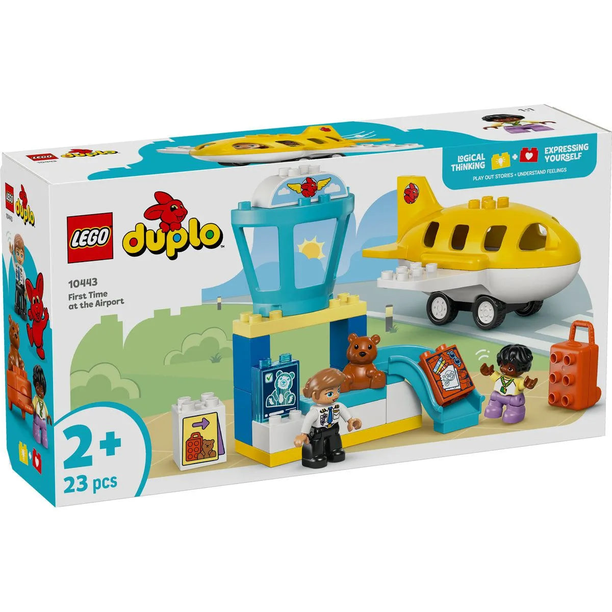 Lego duplo prima oara la aeroport 10443