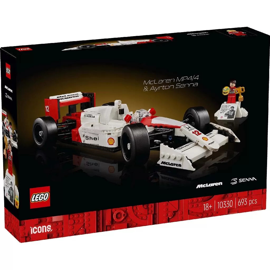 Lego icons mclaren mp44 si ayrton senna 10330