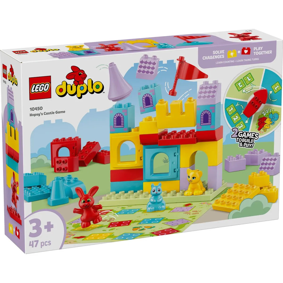 Lego duplo jocul de la castelul saltaretei 10450