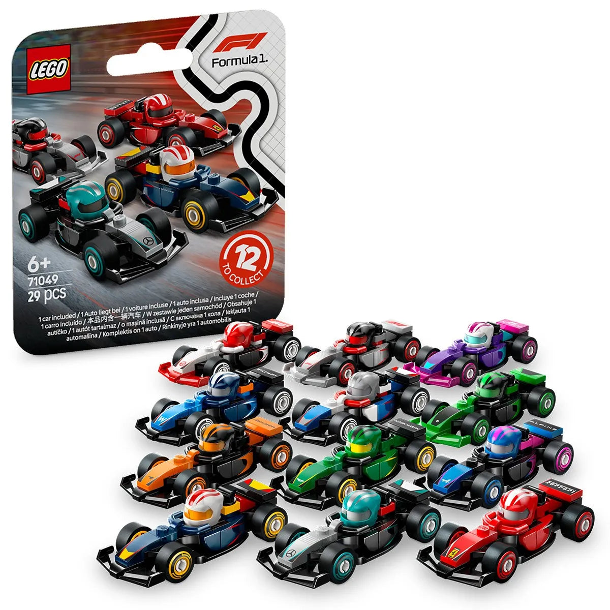 Lego formula 1 masini de curse f1 de colectie 71049