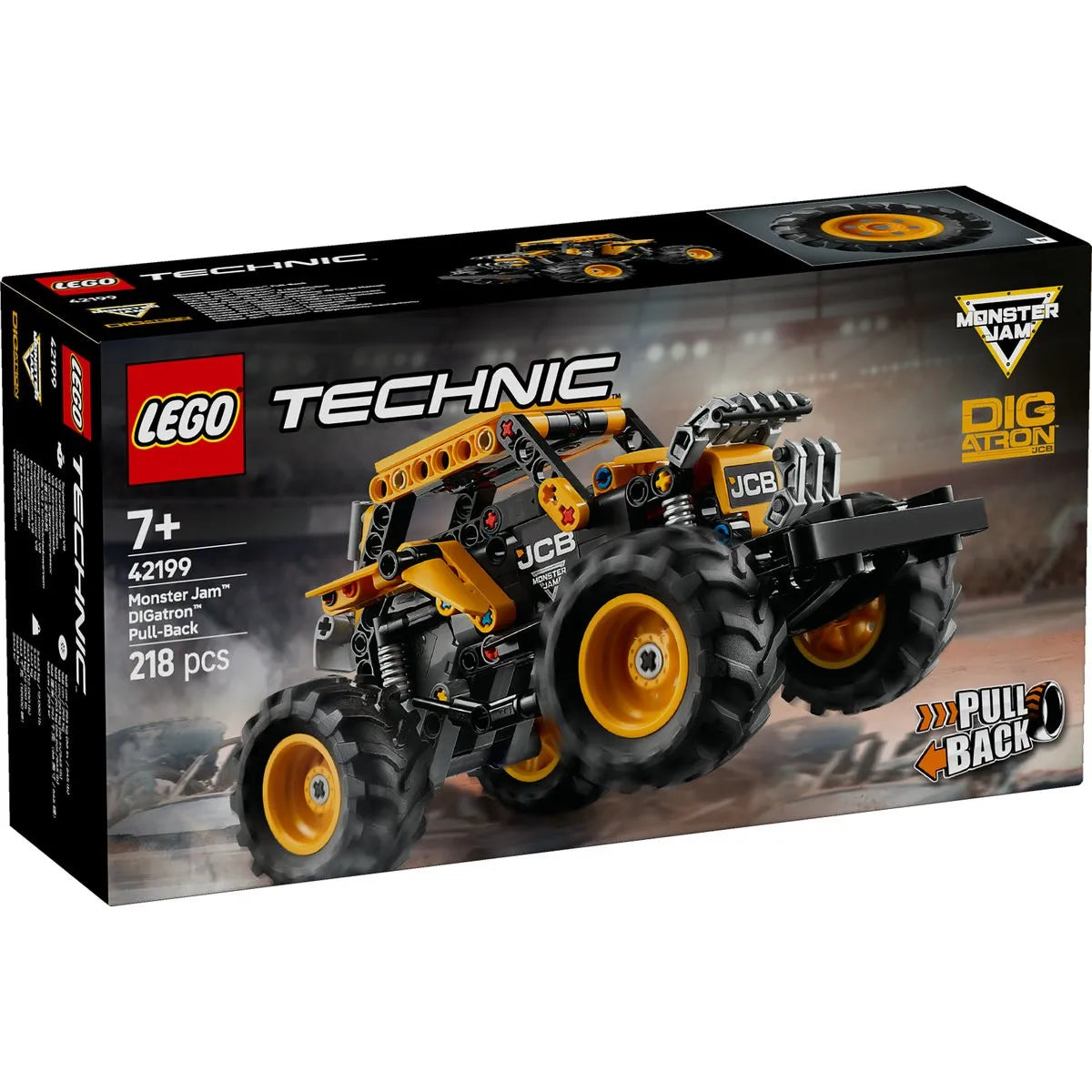 Lego technic monster jam digatron pull-back 42199