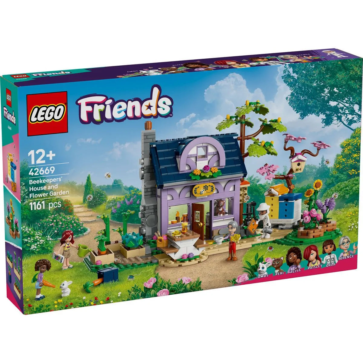 Lego friends casa apicultorilor si gradina cu flori 42669