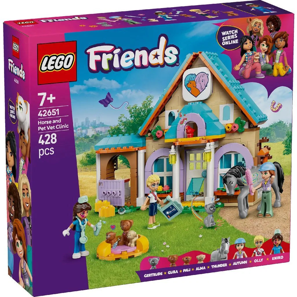 Explorarea lumii veterinare cu Lego Friends Clinica Veterinară pentru ...