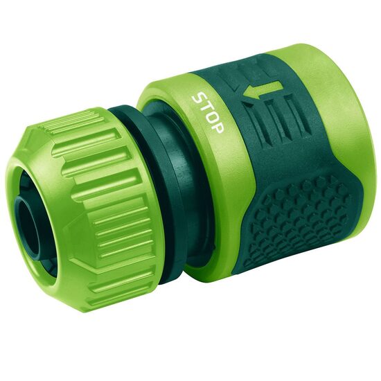 Cuplă rapidă, bimaterial, 1/2" - 5/8", Verto – accesoriu esențial pentru conectarea rapidă a furtunelor de grădină-Wisdom Store