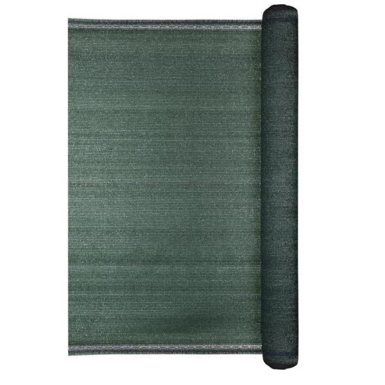 Plasă de umbrire, HDPE, 140 g/mp, grad de umbrire 85%, verde, 10x2 m – protecție eficientă împotriva soarelui în grădină sau terasă-Wisdom Store