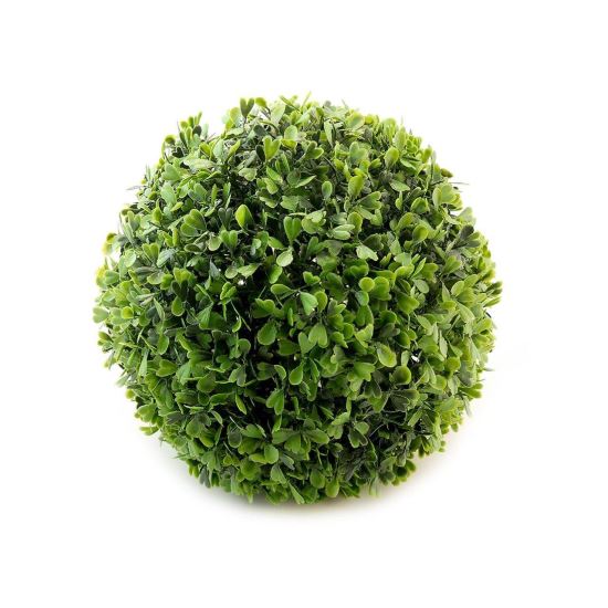 Planta artificială, arbust buxus, formă sferică, aspect natural, ideală pentru decorarea interiorului sau exteriorului-Wisdom Store