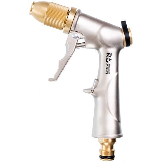 Pistol de stropit grădină, metalic, Richmann Exclusive – pentru o udare eficientă și durabilă a plantelor din grădină-Wisdom Store