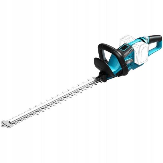 Foarfecă electrică de tuns gard viu, 2x18V Li-ion (acumulatori neincluși), fără perii, 60 cm, SAS+ALL, Dedra – ideală pentru tăieri precise și rapide-Wisdom Store
