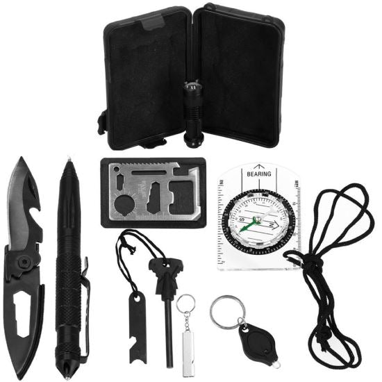 supraviețuire, multifuncțional – echipament esențial pentru aventuri în aer liber și situații de urgență-Wisdom Store