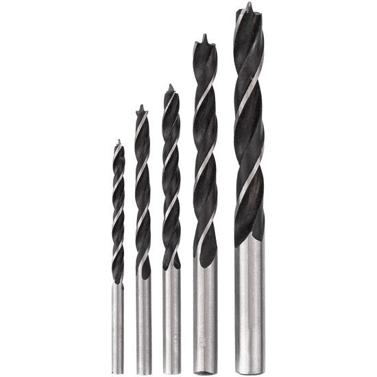 Set 5 burghie pentru lemn, 4-10 mm – ideal pentru găurirea precisă a materialelor din lemn-Wisdom Store