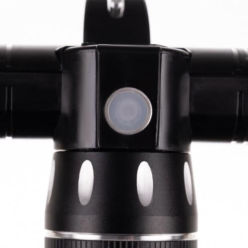 Set stop si far pentru bicicleta, 2xCREE LED XM-L T6, 3/7 moduri iluminare, aluminiu si plastic, incarcare USB, 7.5x8.5x9.5 cm, Trizand