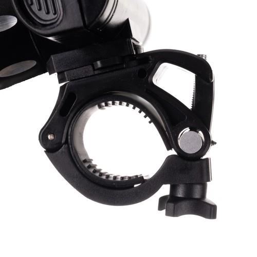 Set stop si far pentru bicicleta, 2xCREE LED XM-L T6, 3/7 moduri iluminare, aluminiu si plastic, incarcare USB, 7.5x8.5x9.5 cm, Trizand