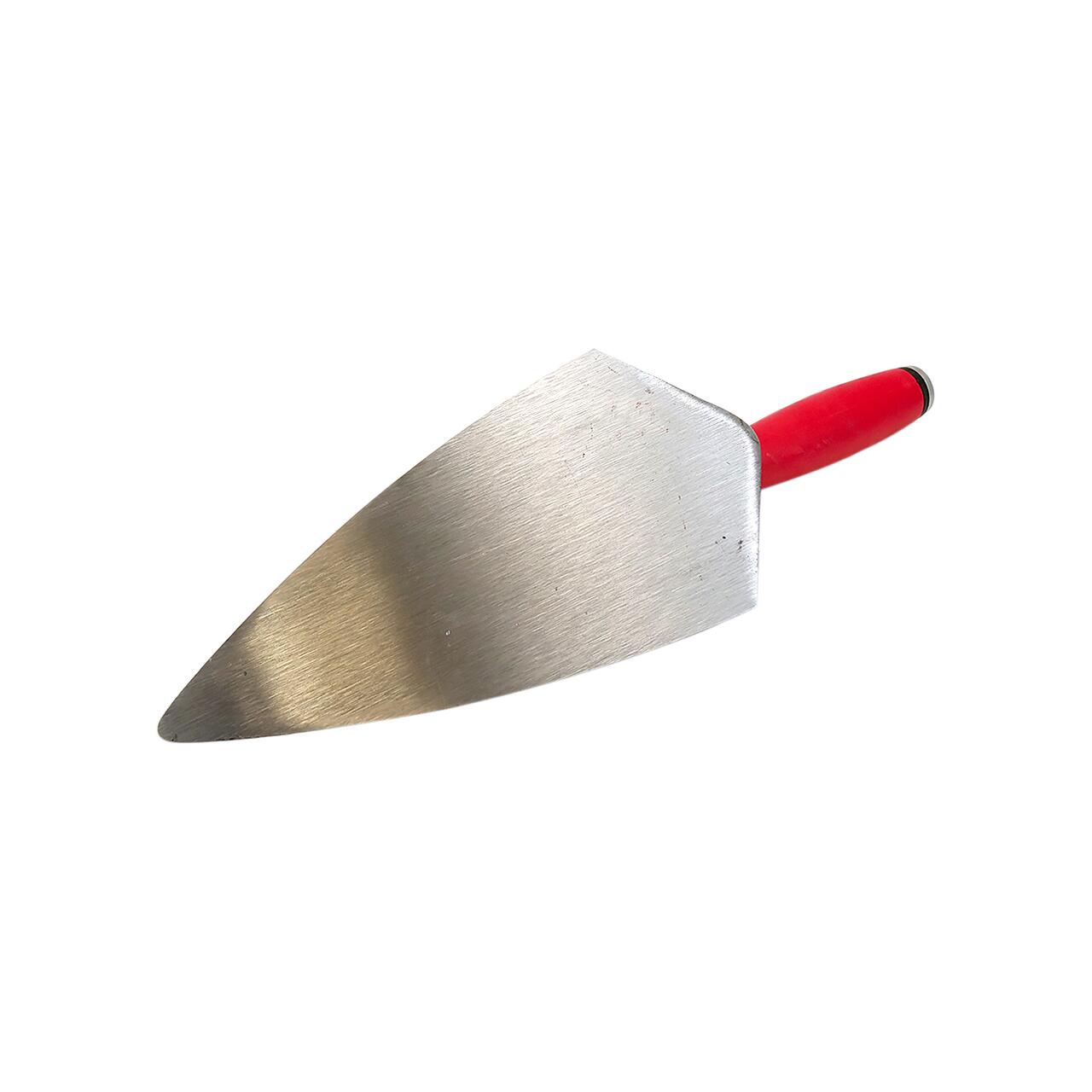 Rozsdamentes acél simító, Olejnik, éles, széles, 279 mm, puha nyéllel