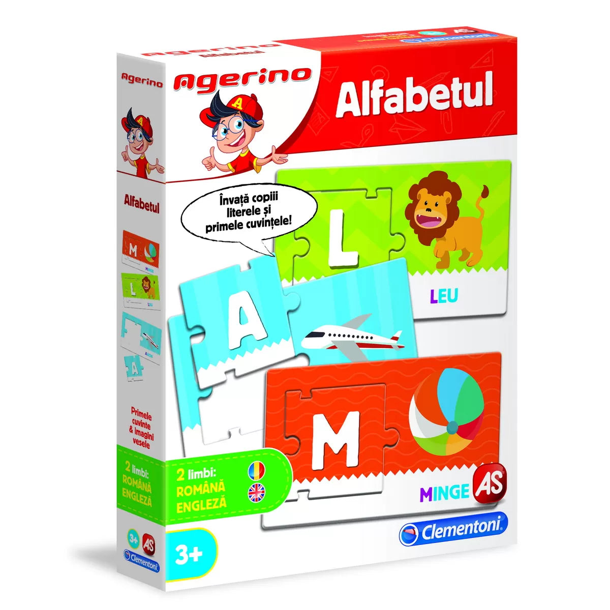 Joc educativ agerino alfabetul