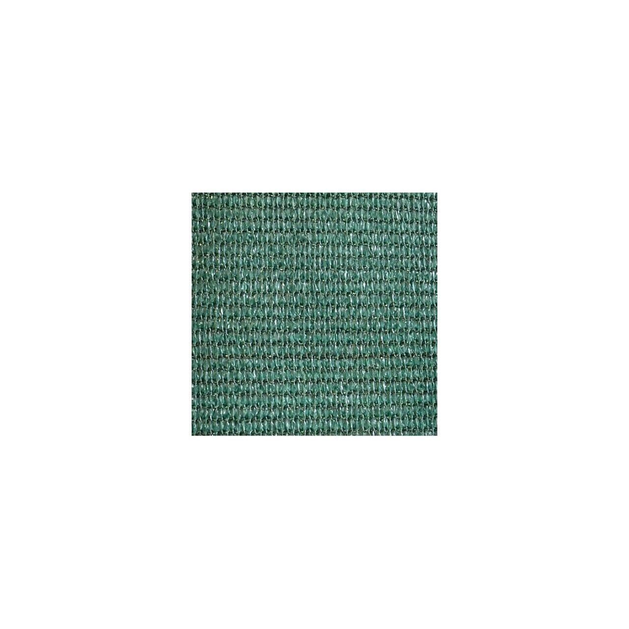Árnyékolóháló, HDPE, 140 g/m2, árnyékolási fok 85%, zöld, 10x2 m