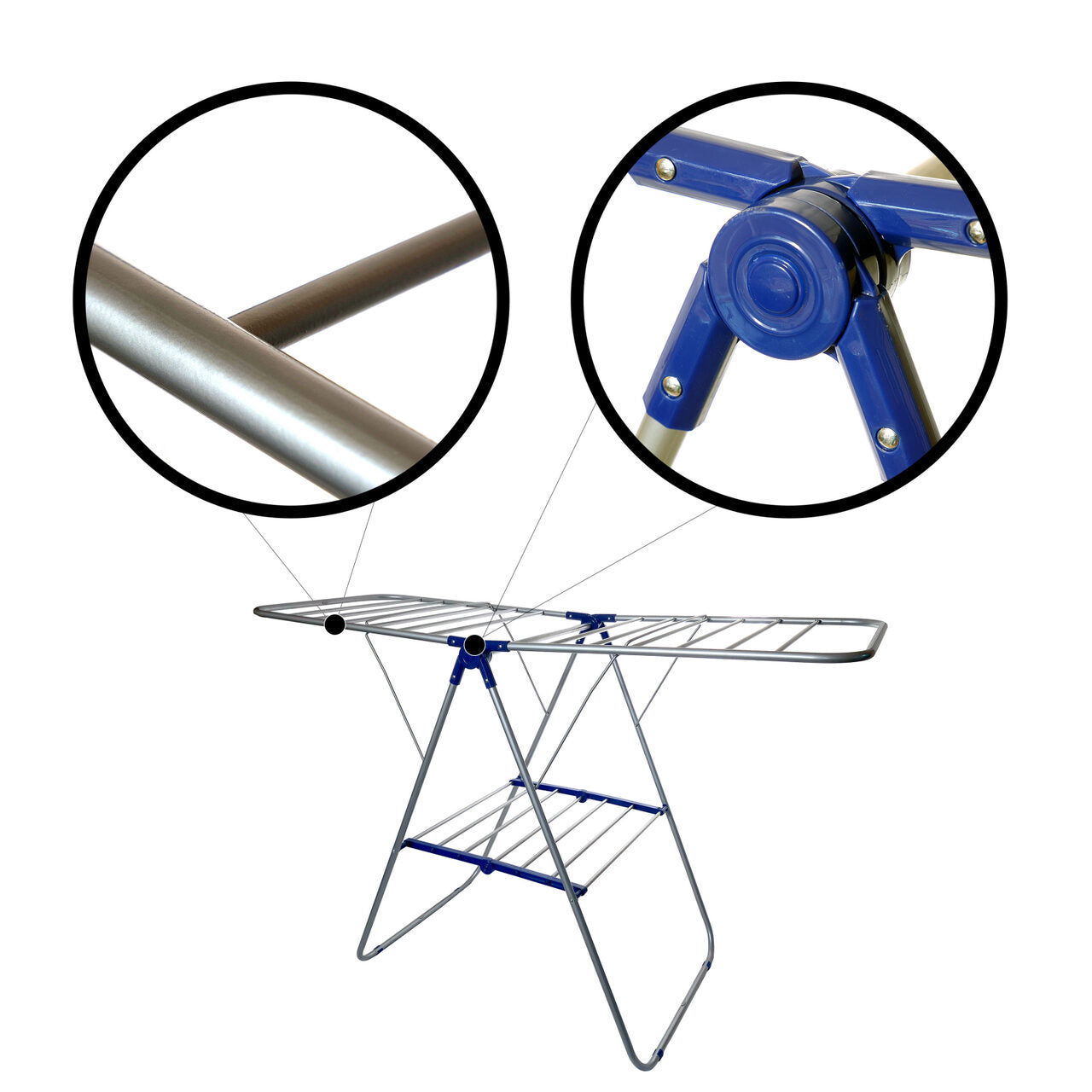 Uscator rufe pliabil, capacitate de uscare 13.5 m