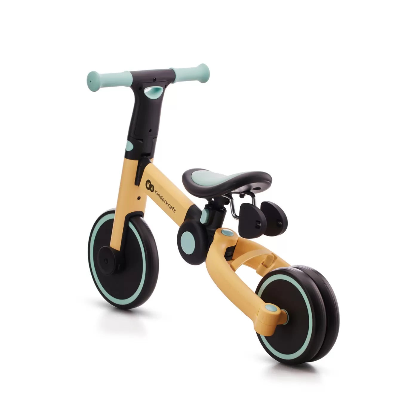 Kinderkraft 4trike futóbicikli/tricikli, napraforgókék