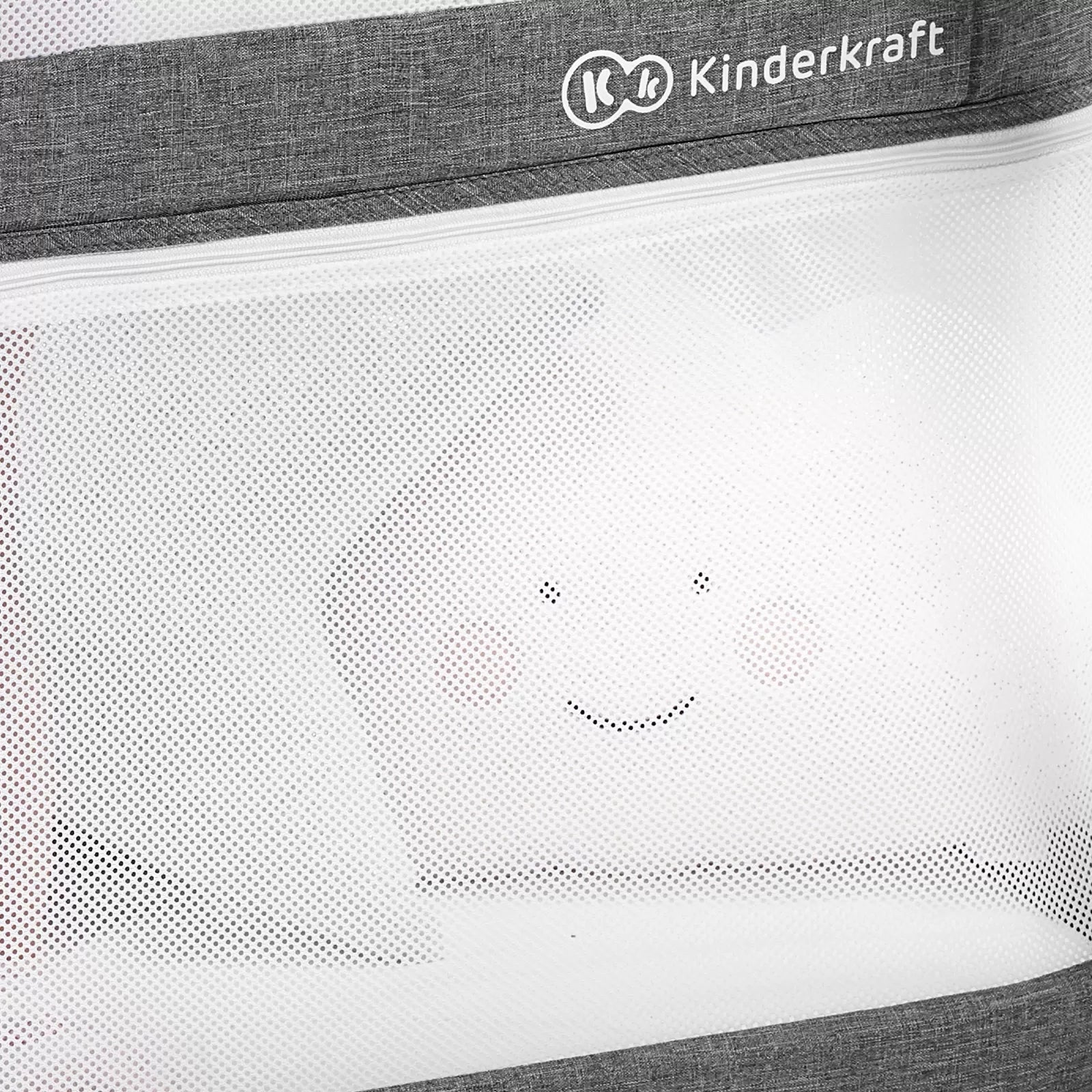 Kinderkraft kanapéágy utazóágy, 4 az 1-ben, szürke