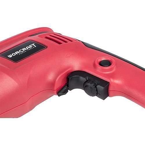 Fúró, csavarhúzó (fúró), ütvefúróval, 800 W, 13 mm-es tokmány, Worcraft