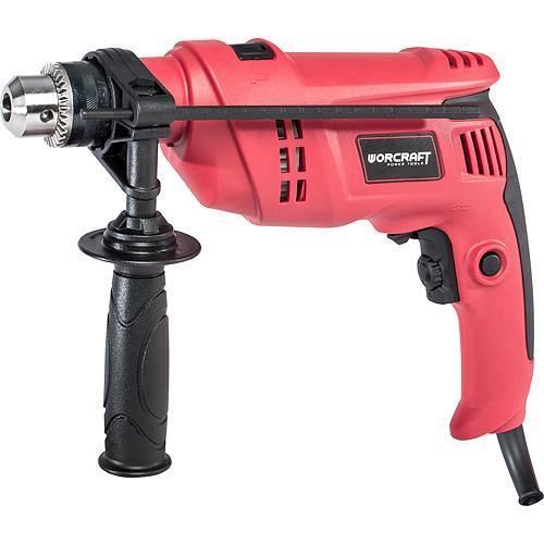 Fúró, csavarhúzó (fúró), ütvefúróval, 800 W, 13 mm-es tokmány, Worcraft