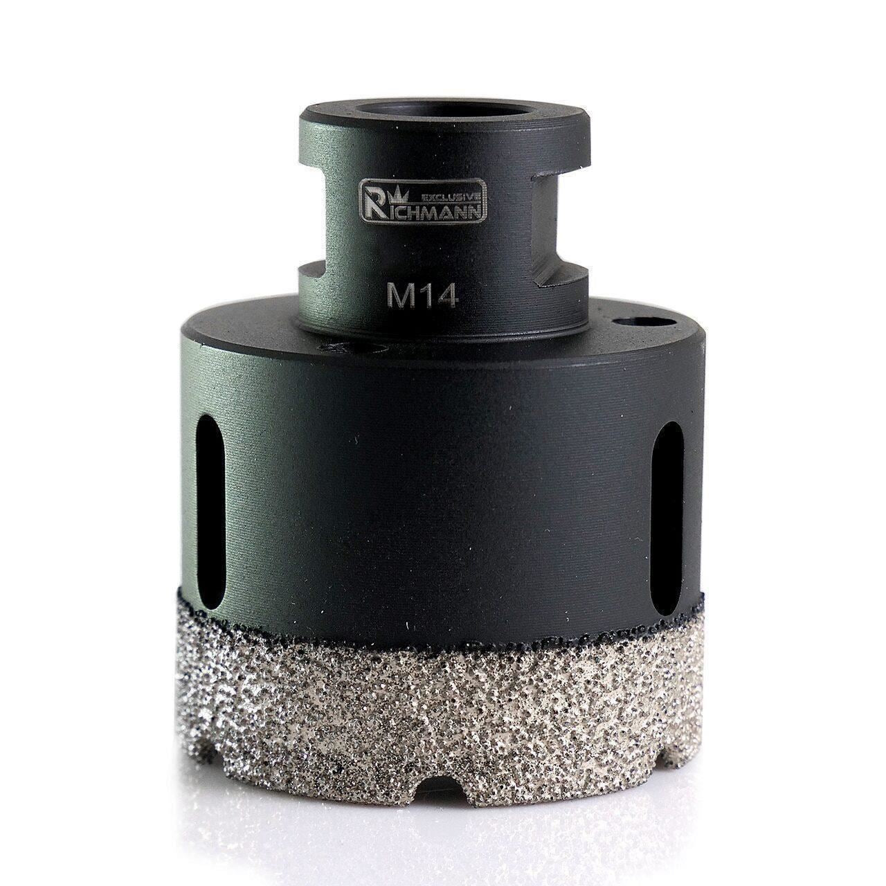 Gyémántmag, vákuumforrasztott, M14, 82 mm, Richmann Exclusive