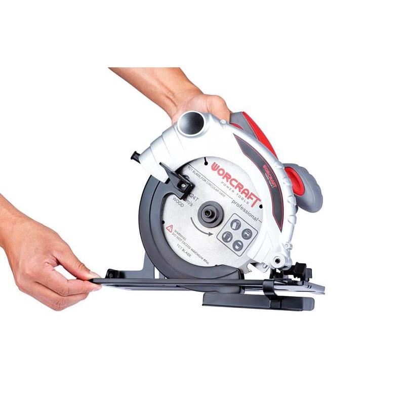 Fierastrau circular de mana, 1300 W, 185x16 mm, Worcraft