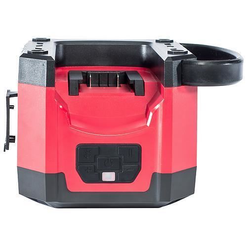 Boxa portabila, bluetooth, 15 W, 20V Li-ion (acumulator neinclus), 15x16x18 cm, Worcraft