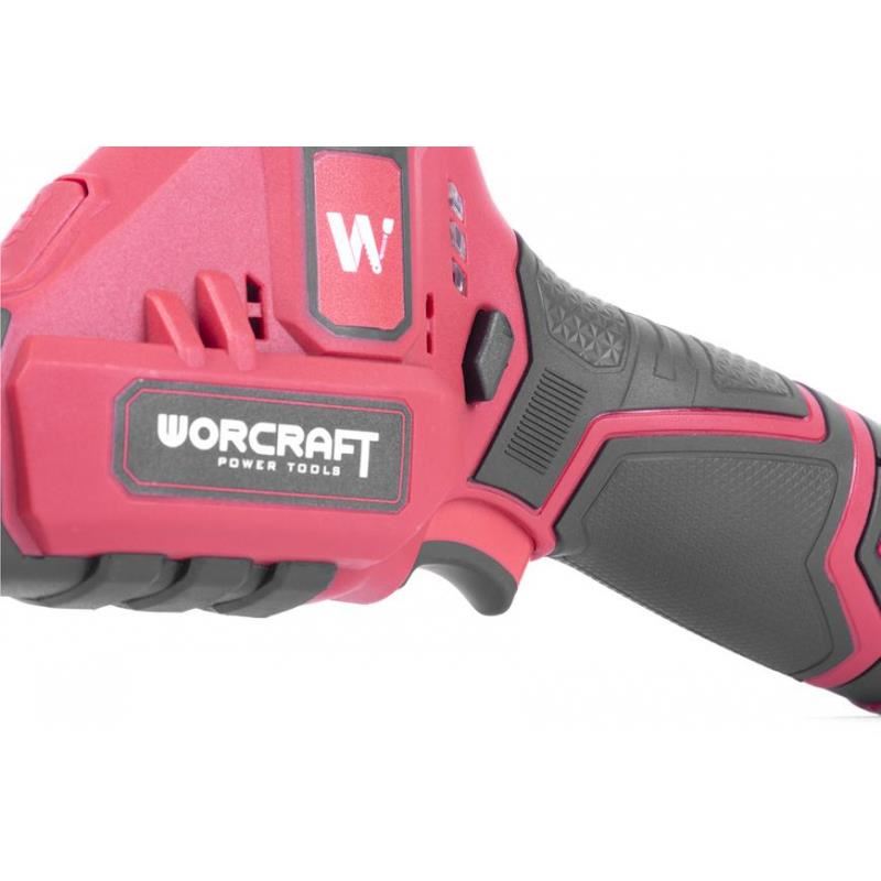 Szablyafűrész, 2 db 2 Ah-s akkumulátorral, 12 V-os Li-ion töltővel, Worcraft