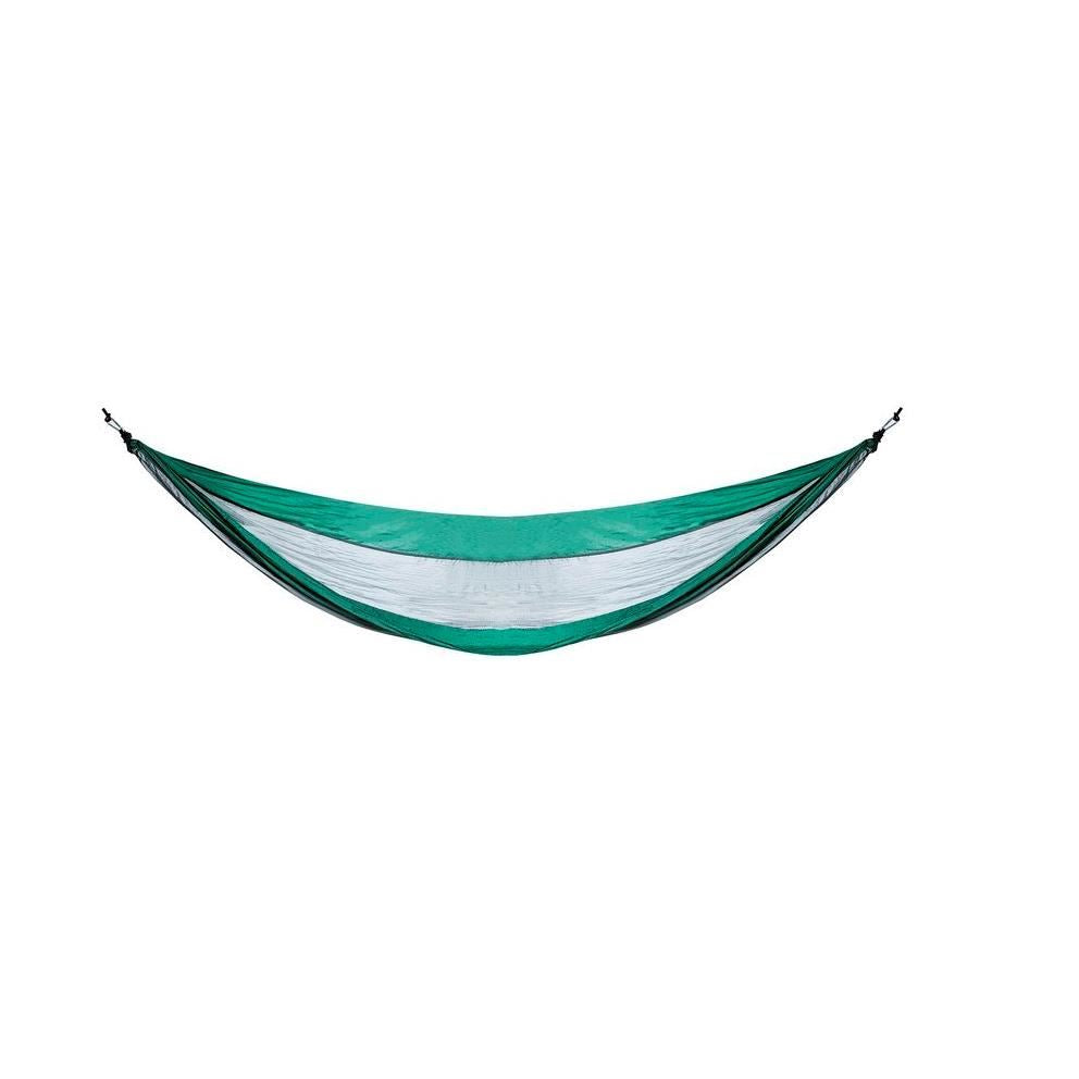 Hamac, cu accesorii, model Survival, verde inchis, ultrausor, max 150 kg, 260x140 cm