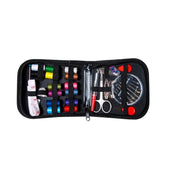 Trusa de croitorie, ace cusut, papiote diverse culori, foarfeca si accesorii, 70 piese 