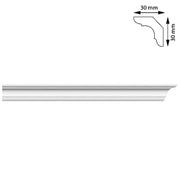 Bagheta colturi, 30x30 mm, 2 m