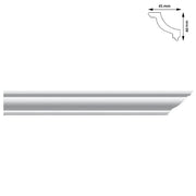 Bagheta colturi, 40x45 mm, 2 m