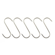 Set 5 carlige pentru sunca, inox, Perfect Home 