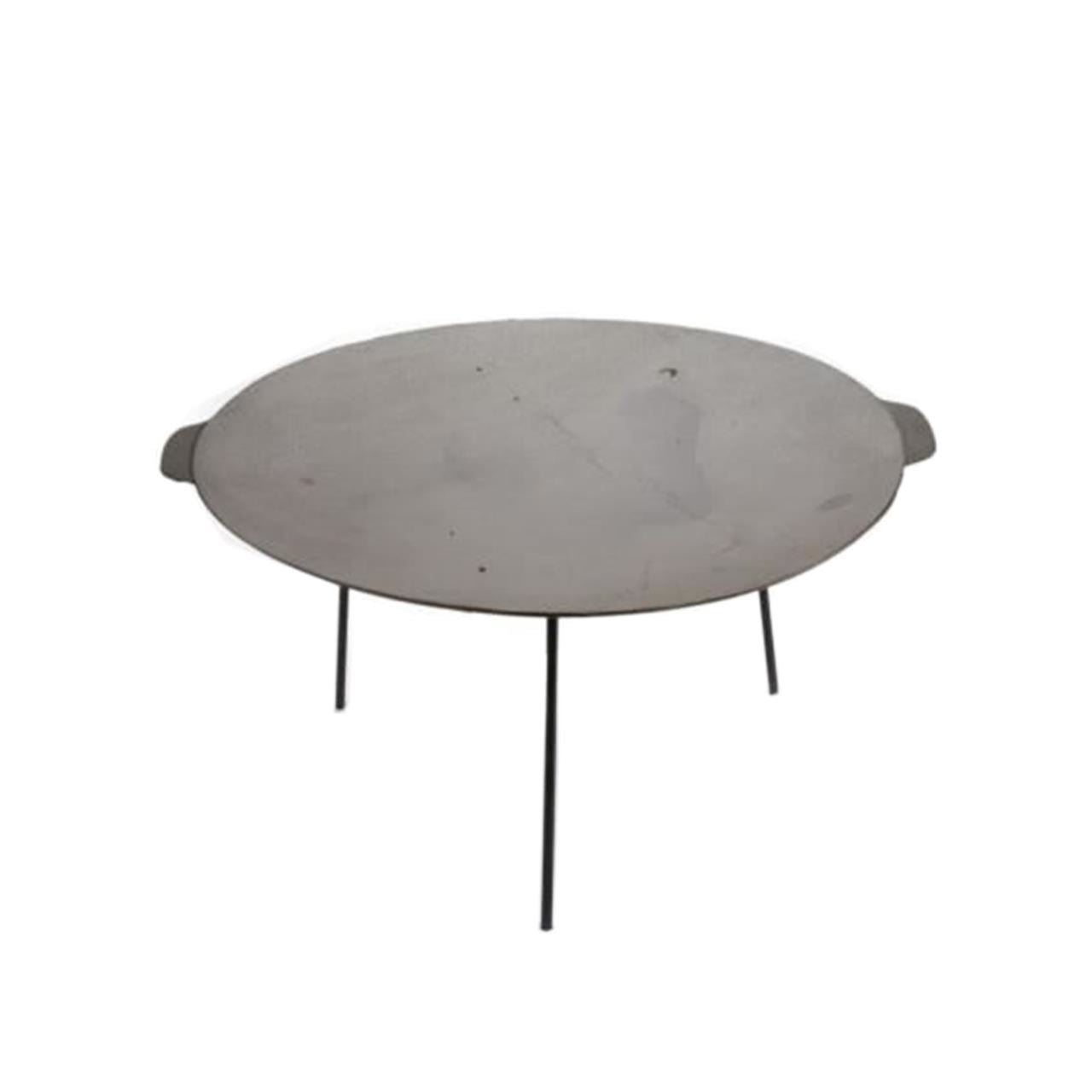 Disc pentru gratar, fonta, cu picioare, 60x32 cm, Perfect Home