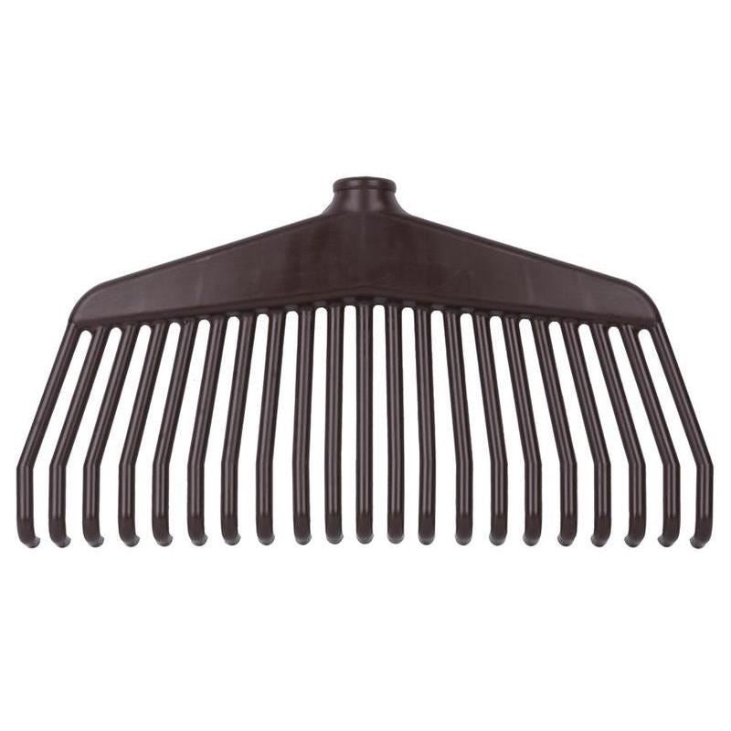 Grebla pentru frunze, gradina, fara coada, PVC, 21 dinti, Strend Pro