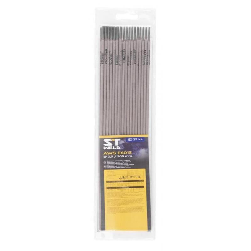 Electrozi sudura, supertit, rutilici, set 25 buc, 2.5x300 mm, 0.41 kg, Strend Pro
