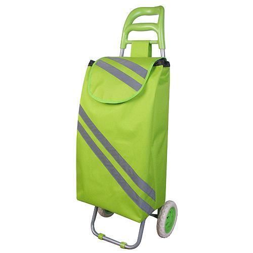 carucior de cumparaturi pe roti, PE, PVC, EVA, 30 kg, 35x30x96 cm, Bartos