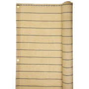 Paravan pentru balcon, terasa, gard, bej, 185 g/m2, UV, 5x1 m