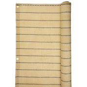 Paravan pentru balcon, terasa, gard, bej, 185 g/m2, UV, 5x1.5 m