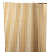 Paravan pentru balcon, terasa, gard PVC, stil bambus, 1300 g/m2, UV, 3x1 m