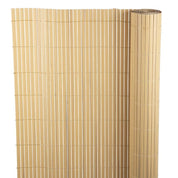 Paravan pentru balcon, terasa, gard PVC, stil bambus, 1300 g/m2, UV, 3x1.5 m