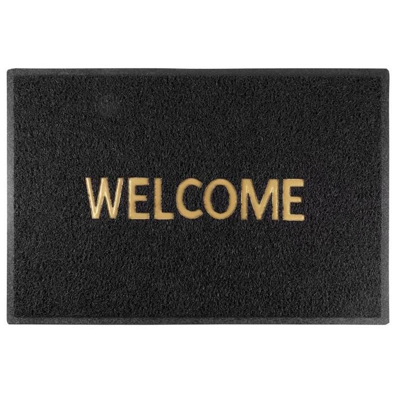 Covoras intrare, pvc, 60x90 cm, Welcome