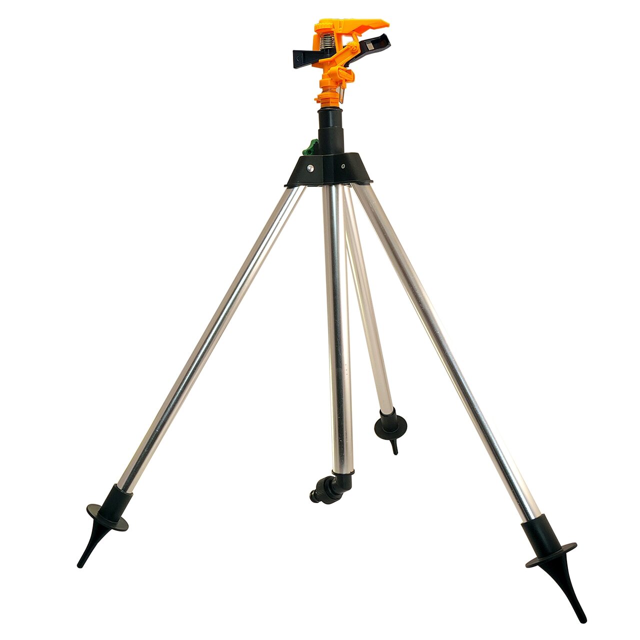 Aspersor pulsatoriu, plastic, cu trepied telescopic, 550-930 mm