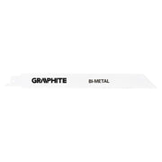 Panza, lama, fierastrau tip sabie, pentru lemn, metal, BIM, 14 TPI, set 2 buc, 225 mm, Graphite