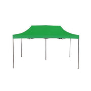 Pavilion pentru gradina/comercial, cadru metalic, pliabil, verde, 6x3x3 m, Elvis