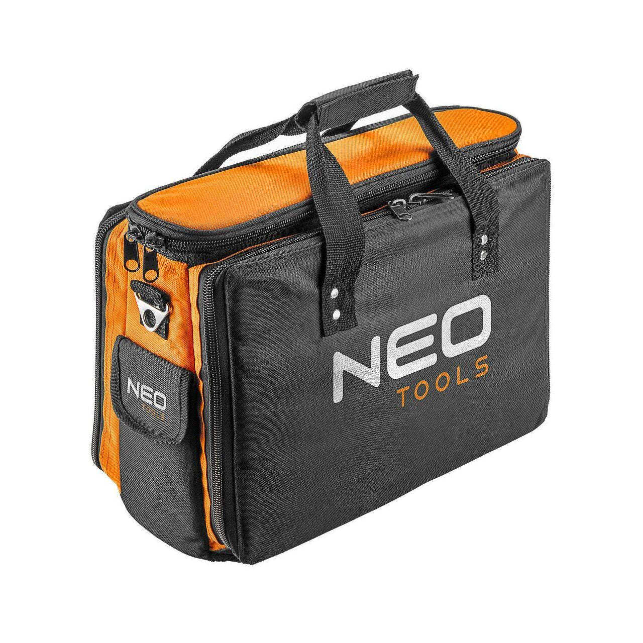 Geanta scule, cu manere si curea transport, 19 buzunare, 44x20x33 cm, NEO