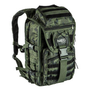 Ghiozdan/rucsac tactic, 22 buzunare, model Survival, camuflaj, NEO 