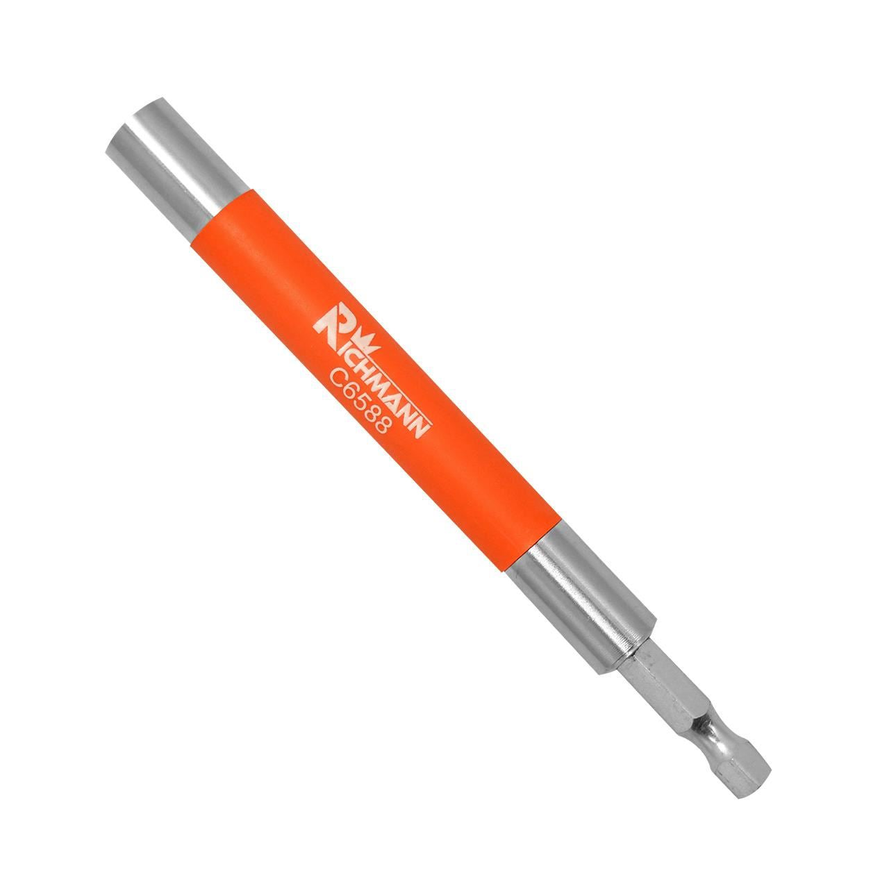 Suport varfuri, biti, magnetic, cu canal de ghidare, 1/4", 120 mm, Richmann Exclusive