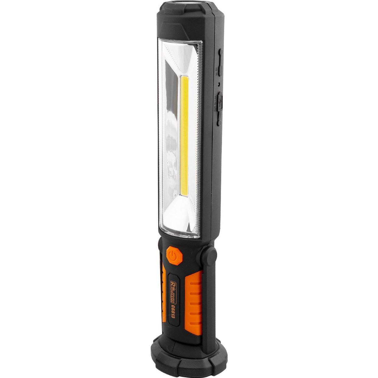 Lanterna lucru, LED COB, magnetica, cu acumulator, 5 W, 450+25 lm, USB, Richmann Exclusive